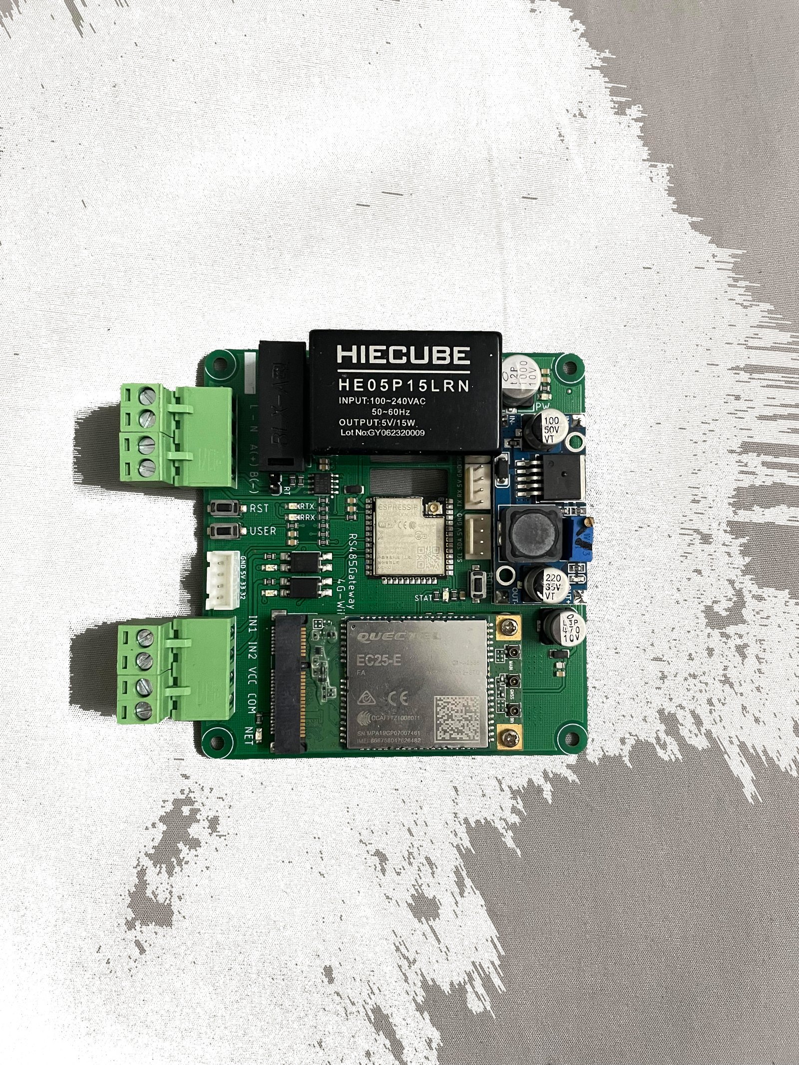 Modbus ESP32 EC25E